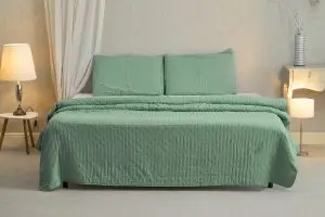 Cuvertura Pat 220x240 Verde - Confort și Eleganță pentru Dormitorul Tău