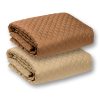 Set 2 Cuverturi 200x220 cm maro și bej – perfect pentru dormitorul tău elegant